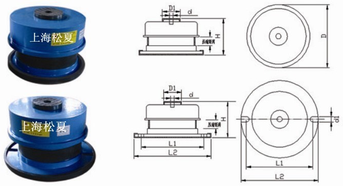 ZTA型阻尼彈簧減震器圖片 ZTA型阻尼彈簧減震器圖片