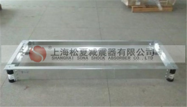 水泵防震基座框架圖 水泵防震基座框架圖